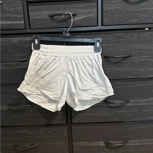 lululemon athletica White Athletic Shorts